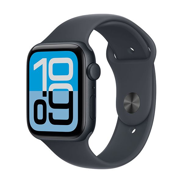 Apple Watch Series SE 3 40mm Midnight Aluminum Case with Midnight Sport Band S/M